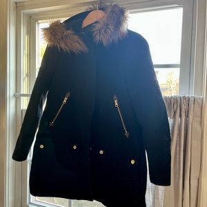 J.Crew chateau parka in Italian stadium-cloth wool